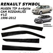 Resim Clio Symbol Cam Rüzgarlığı 4'Lü Set 1996-2012 