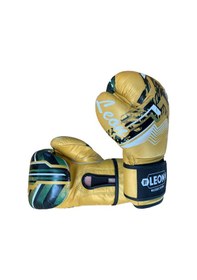 Resim Leon Sword Deri Kick Boks Ve Muay Thai Eldiveni Altın 