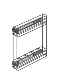 Resim Starax 2211-A Yandan Teleskopik Raylı Şişelik 