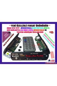Resim Class Ford Fiesta Titanium Bluetoothlu Oto Teyp Usb/sd Çevirici Aux Kumandalı 12v Mikrofonlu 
