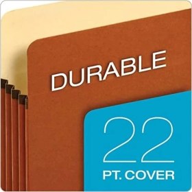 Resim Peri Store Bölmeli Dosya, Mektup Boyutu, 13,3 cm Genişletme, Dupont™ Tyvek® Malzeme ile Güçlendirilmiş, Mektup Boyutu, Redrop, Kutu Başına 10 (1534G-OX) 