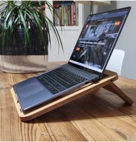 Resim ATA HOME Katlanabilir Laptop - Macbook Standı & Yükseltici Tutucu 