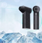 Resim MATECHNO Mini Turbo Jet Fan 90.000 RPM Işıklı Mangal Üfleme Araç Klavye Toz İtme Temizlik Fan Hava Kompresörü 
