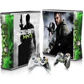 Resim Aircraft Jzcat Xbox360 Slim Konsol Tam Gövde Çıkartması Ve Joystick Çıkartması-5 