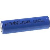 Resim 18650 3.7 V 2200 Mah Li-Ion Şarjlı Pil - Kutup Başlı 