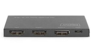 Resim Digitus Ds-45322 Ultra İnce 2 Port Hdmi Çoklayıcı 4K/60Hz Hdr Hdcp 2.2, 18 Gbps Elektrik Beslemesi Micro Usb Ultra Slim Hdmi Splitter 1X2 4K/60Hz Hdr Hdcp 2.2 18 Gbps Micro Usb Powered 