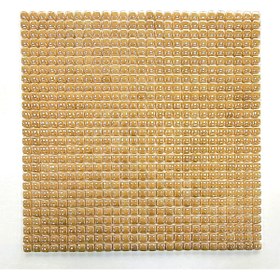 Resim MozaiKristaL Hobi ve Sanatsal çalışmalar için 10x10mm İnci, 31,5x31,5cm. Cam Mozaik. ( 1 File Karo Fiyatıdır ) 