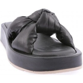 Resim Dgn 006 Kadin Burgu Bantli Kalin Taban Terlik 006-2297-R8965 Siyah 