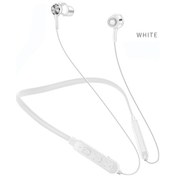 Resim Beyaz Kablosuz Kulaklık Handsfree Bluetooth Kulaklık Bas Kulakiçi Spor Koşu Kulaklık Mic İle İphone Xiaomi Telefon Onur 