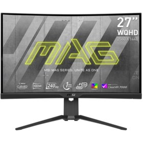 Resim MSI Mpg 275cqrxf 27" 240hz 0.5ms 2k Wqhd Freesync Premium Rapid Va Curved Gaming (OYUNCU) Monitör 