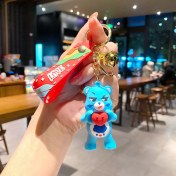 Resim Baijiafu2 Yeni Çizgi Film Animasyon Stitch Serisi Yumuşak Kauçuk Anahtarlık Bebek Çantası Kolye Anahtarlık Küçük Hediye (Yurt Dışından) 