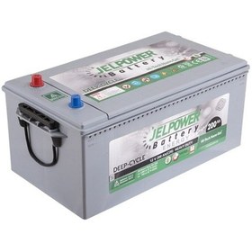 Resim Jelpower 200 ah Amper 12v Volt Jel Power Solar Akü 
