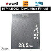 Resim Arçelik Uyumlu P 27 (7885070100) Filtre Davlumbaz Filtresi 9174420002 - 