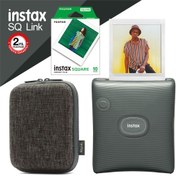 Resim Instax SQ Link Yeşil Ex D Akıllı Telefon Yazıcısı ve Hediye Seti 3 