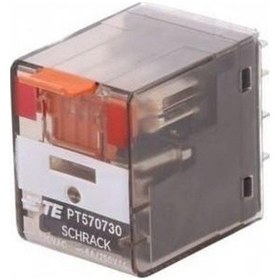 Resim Schrack Pt Serisi 230 Vac 4 C/o 06a End. Röle Pt 570730 