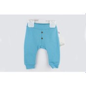 Resim Erkek Bebek Penye Pantolon Turkuaz 