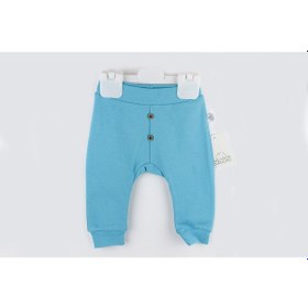 Resim Erkek Bebek Penye Pantolon Turkuaz 