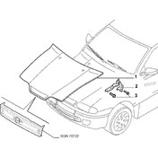 Resim Lancia 51759778 Motor Kaputu Fiat Albea 2005 Sonrası 