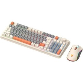 Resim Miaxtreme K820 Rgb Arkadan Aydınlatmalı Dokunmatik Ses Kontrol Fonksiyonlu Oyuncu Gaming Klavye Mouse Set 