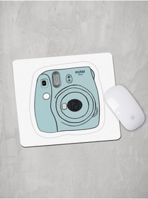 Resim Panorama Ajans Blue Instax Minimal Tasarım Mouse Pad 