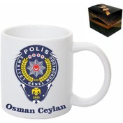 Resim Polis Armalı Kupa Bardak 