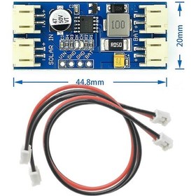 Resim Robizstore-12V Solar Panel İle 1S 3.7V Lityum Pil Mppt Şarj Kartı Cn3791 Akü 