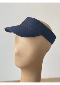 Resim Aida Jewelss Pamuk Sporcu Koşu Tenis Vizör Şapka Arka Kısmı Ayarlanabilir Unisex Vizör Şapka Pembe. 