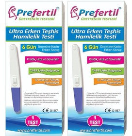 Resim Ultra Erken Teşhis Gebelik/hamilelik Testi - 2 Kutu 2 Test 