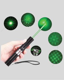 Resim Magne Uzun Mesafe Görünürlüklü Yeşil Lazer Pointer Şarjlı - TGR6775-1449 