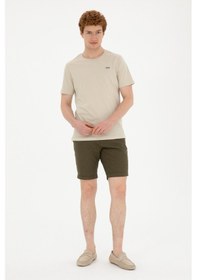 Resim U.s. Polo Assn. Erkek Haki Şort / Bermuda 50289426-vr027 Yeşil 