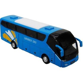 Resim Sesli Ve Işıklı Otobüs 19 Cm. 