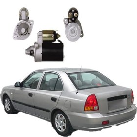 Resim HYUNDAİ ACCENT ADMİRE MARŞ MOTORU DİNAMOSU 2002--2005 12 VOLT 8 D 