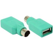 Resim Ti-Mesh Usb A F - Ps2 M - Nickel/Green 