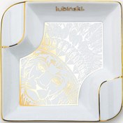 Resim Lubinski Lion Porselen Puro Küllüğü Beyaz/gold 2li 