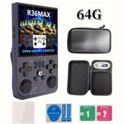 Resim Motion003 R36max Retro Oyun Konsolu Rk3326 Çip 64gb 4 Inç Hd Ekran Gri 