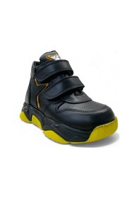 Resim 738 Erkek Bebek Deri Bot Siyah 