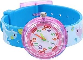 Resim Hemobllo 1 Adet Çocuk Silikon Izle Kız Izle Reloj Para Niños Erkek Kol Saatleri Çocuk Silikon Izle Karikatür Desen Izle Kol Saati Moda Silika Jel Menekşe Erkek Saatler 