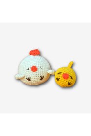 Resim Yıldızan bgm shop Hello Adorable Amigurumi Tığ İşi Kit Anne & Bebek Civciv 414149 