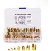 Resim Fortunelane 50 Adet M3-m12 Çelik Kendinden Delen Vida Halkası Seti, Gb51830 Standart, Onarım Araçları 