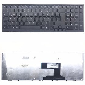 Resim Sony Uyumlu Vaio VPC-EL17FX Klavye - Türkçe Siyah 