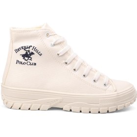 Resim Beverly Hills Polo Club Po-37713 Beyaz Bilek Boy Kadın Hi Sneaker 