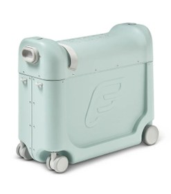 Resim JetKids BedBox, Uçak Koltuklarına Uyumlu Binilebilir Çocuk Valizi - Yeşil 