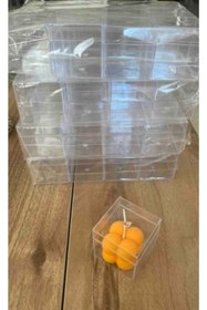 Resim YENİ HEDİYELİK DÜNYAM Söz Nişan Kına Hediyeleri Için 50 Adet Mika Kutu 