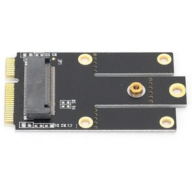 Resim Tenfowee M.2 Key A Wi-fi Kartı Dönüştürücü: Ngff'den Mini Pcı-e'ye Adaptör, 7260/8260/8265/9260/ax200/ax210 Desteği, Çoklu İşletim Sistemi Uyumlu 