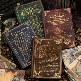 Resim 1 Kitap - Uzak Saygı Serisi Vintage Kahverengi Scrapbook Altın Folyo Vurguları, 192 Sayfa Yüksek Kaliteli Kağıt, Süslü Kenarlar & Kabartmalı Tasarımlar Günlük Yazımı İçin, Scrapbooking, DIY Hediye, Anı Tutma, Şık Günlük, Premium Kağıt, Hatıra Defteri, Günlük Tutucular, Yaratıcı Günlükçülük, Klasik Günlük, Dayanıklı Kapak, Dekoratif Not Defteri, Yaratıcı Hobiler 