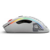 Resim Glorious Model D Kablosuz Mat Beyaz RGB Oyuncu Mouse GLO-MS-DW-MW 