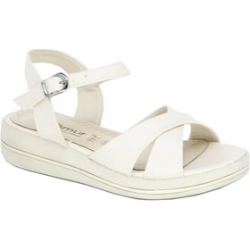 Resim Trendyshose 03992 Rahat Taban Kadın Sandalet 