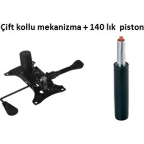 Resim Kamusalmarket Çift Kollu Mekanizma 140 Lık Piston Seti Ücretsiz Kargo 