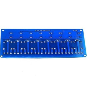 Resim Tls Robotik 8 Kanal 12V DC Düşük Seviye Optokuplör Röle Modülü 