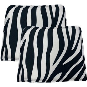 Resim Knsz sırt minderi 2 li mazlum bonar kumaş cırtlı tel sandalyesi sırtı için 